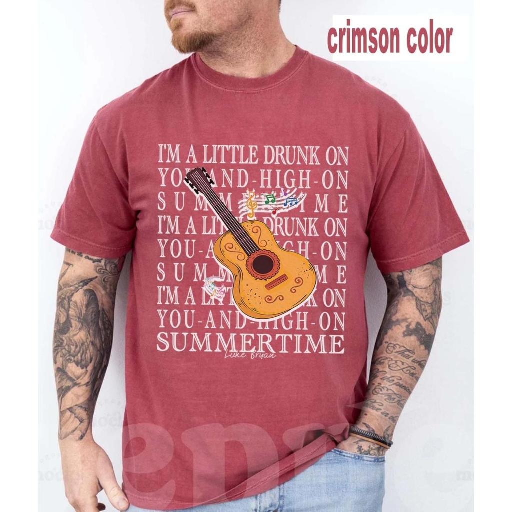 Drunk on You-Comfort Colors-Cute country music shirt